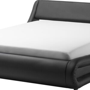 Beliani AVIGNON - Bed with Storage - Zwart - Kunstleer (4260586352238)