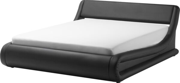 Beliani AVIGNON - Bed with Storage - Zwart - Kunstleer (4260586352238)