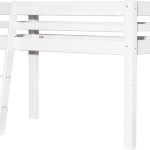 MOJO Hoogslaper schuine ladder White Wash 70 x 160 cm - inclusief montage (5744000451466)