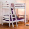 MOJO Stapelbed schuine ladder White Wash 70 x 160 cm - inclusief montage (5744000450148)