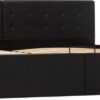 Maison Exclusive - Bedframe hydraulisch kunstleer zwart 180x200 cm (8720912171224)