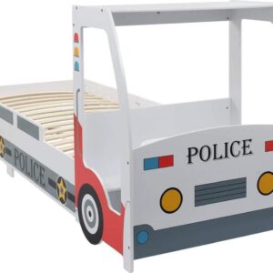 Medina Kinderbed politieauto met bureau 90x200 cm (6090409250247)