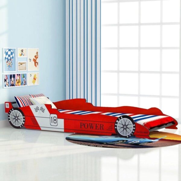 Medina Kinderbed raceauto rood 90x200 cm (6090353440428)
