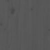 vidaXL Slaapbank uitschuifbaar massief grenenhout grijs 2x(90x190) cm (8720287068204)