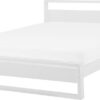 GIULIA - Tweepersoonsbed - Wit - 160 x 200 cm - Dennenhout (4251682207423)