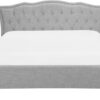 METZ - Bed met opbergruimte - Grijs - 140 x 200 cm - Polyester (4260580921751)