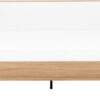 SERRIS - Bed - Lichte houtkleur - 180 x 200 cm - MDF (4251682222419)